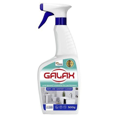 Засіб для миття ванної кімнати та сантехніки GALAX das PowerClean , 500г 001522 фото