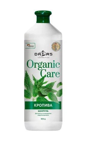 DALAS Шампунь для волосся Organic care "Кропива" 900 г 144454 фото